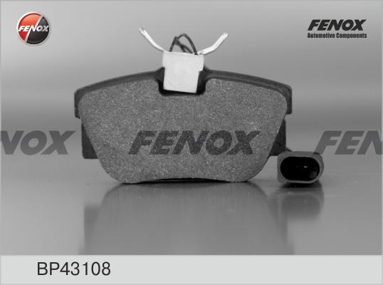 Fenox BP43108 - Kit pastiglie freno, Freno a disco autozon.pro