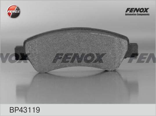 Fenox BP43119 - Kit pastiglie freno, Freno a disco autozon.pro