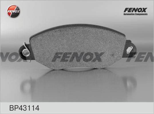 Fenox BP43114 - Kit pastiglie freno, Freno a disco autozon.pro