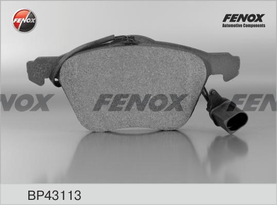 Fenox BP43113 - Kit pastiglie freno, Freno a disco autozon.pro