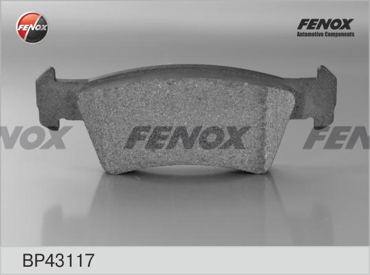 Fenox BP43117 - Kit pastiglie freno, Freno a disco autozon.pro