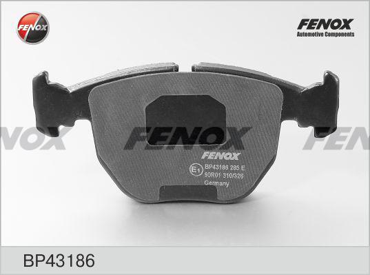 Fenox BP43186 - Kit pastiglie freno, Freno a disco autozon.pro