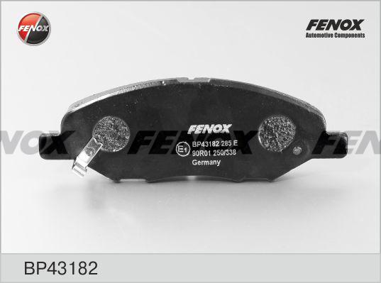 Fenox BP43182 - Kit pastiglie freno, Freno a disco autozon.pro