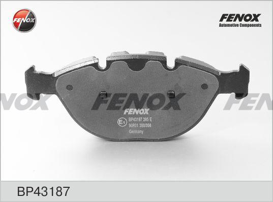 Fenox BP43187 - Kit pastiglie freno, Freno a disco autozon.pro