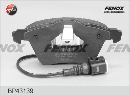 Fenox BP43139 - Kit pastiglie freno, Freno a disco autozon.pro