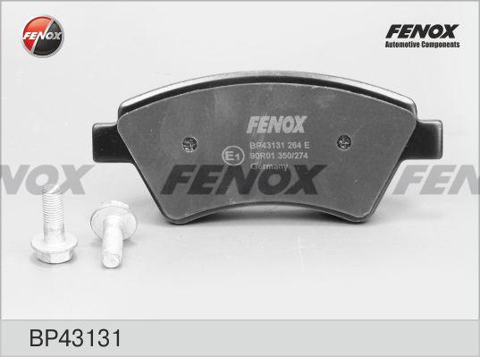 Fenox BP43131 - Kit pastiglie freno, Freno a disco autozon.pro