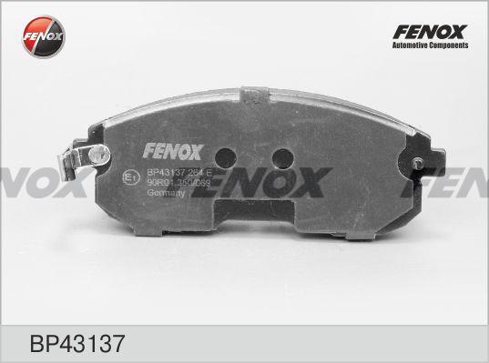 Fenox BP43137 - Kit pastiglie freno, Freno a disco autozon.pro