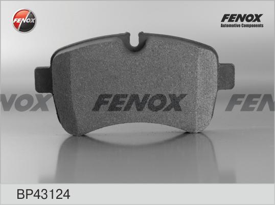 Fenox BP43124 - Kit pastiglie freno, Freno a disco autozon.pro