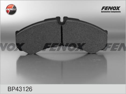 Fenox BP43126 - Kit pastiglie freno, Freno a disco autozon.pro