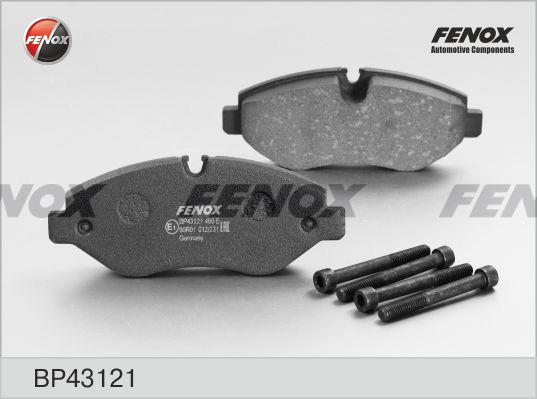 Fenox BP43121 - Kit pastiglie freno, Freno a disco autozon.pro