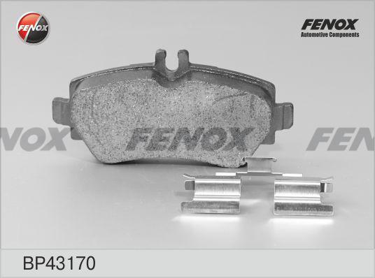 Fenox BP43170 - Kit pastiglie freno, Freno a disco autozon.pro