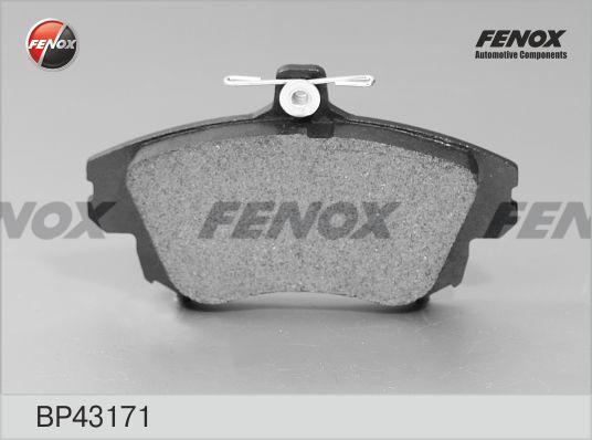 Fenox BP43171 - Kit pastiglie freno, Freno a disco autozon.pro