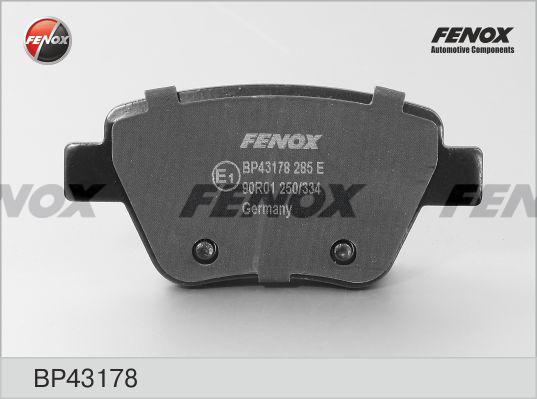 Fenox BP43178 - Kit pastiglie freno, Freno a disco autozon.pro