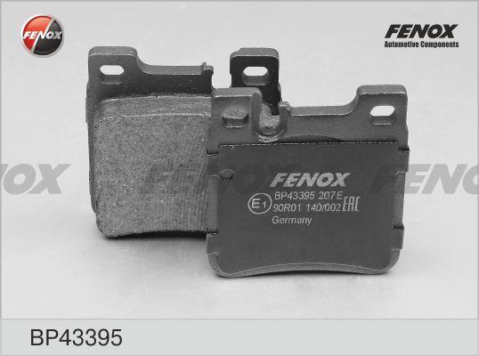 Fenox BP43395 - Kit pastiglie freno, Freno a disco autozon.pro