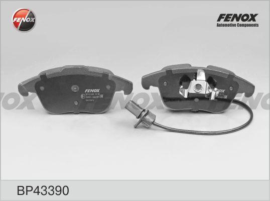 Fenox BP43390 - Kit pastiglie freno, Freno a disco autozon.pro