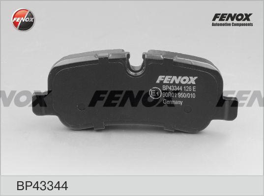 Fenox BP43344 - Kit pastiglie freno, Freno a disco autozon.pro