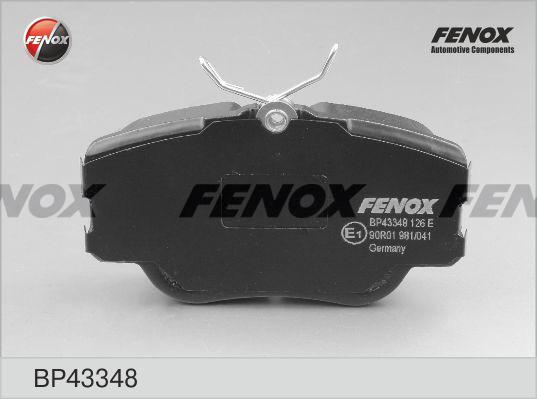 Fenox BP43348 - Kit pastiglie freno, Freno a disco autozon.pro