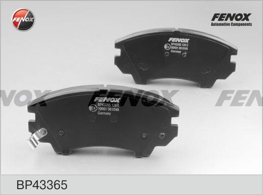 Fenox BP43365 - Kit pastiglie freno, Freno a disco autozon.pro