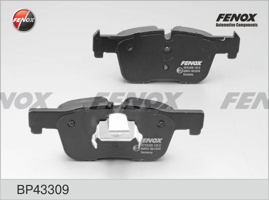 Fenox BP43309 - Kit pastiglie freno, Freno a disco autozon.pro