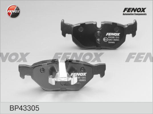 Fenox BP43305 - Kit pastiglie freno, Freno a disco autozon.pro