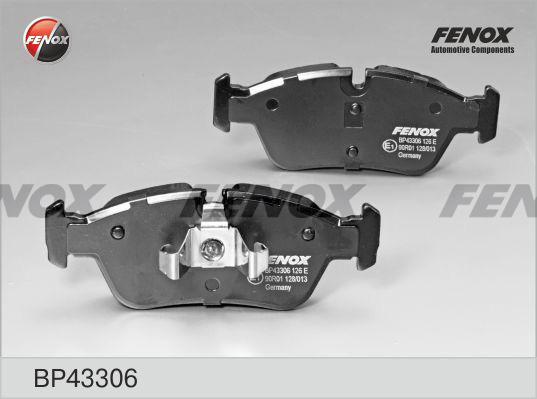 Fenox BP43306 - Kit pastiglie freno, Freno a disco autozon.pro