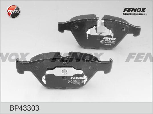 Fenox BP43303 - Kit pastiglie freno, Freno a disco autozon.pro