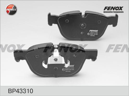 Fenox BP43310 - Kit pastiglie freno, Freno a disco autozon.pro