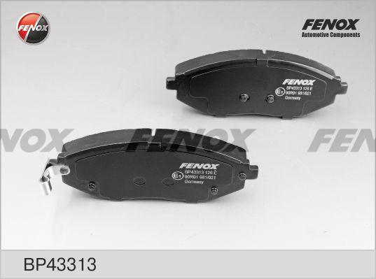 Fenox BP43313 - Kit pastiglie freno, Freno a disco autozon.pro