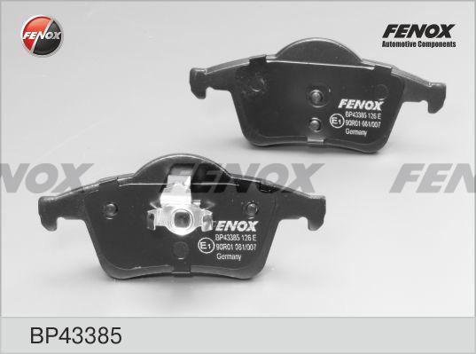 Fenox BP43385 - Kit pastiglie freno, Freno a disco autozon.pro