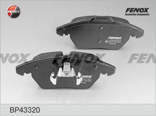 Fenox BP43320 - Kit pastiglie freno, Freno a disco autozon.pro