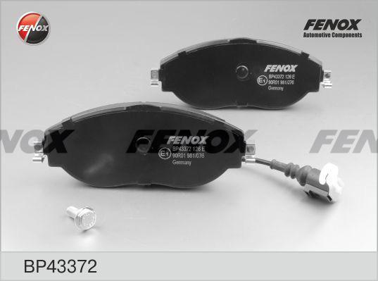 Fenox BP43372 - Kit pastiglie freno, Freno a disco autozon.pro