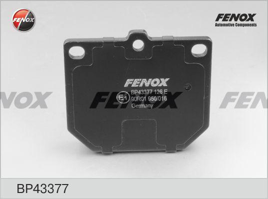 Fenox BP43377 - Kit pastiglie freno, Freno a disco autozon.pro