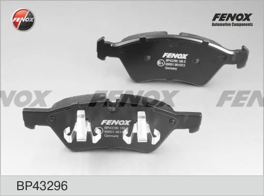 Fenox BP43296 - Kit pastiglie freno, Freno a disco autozon.pro