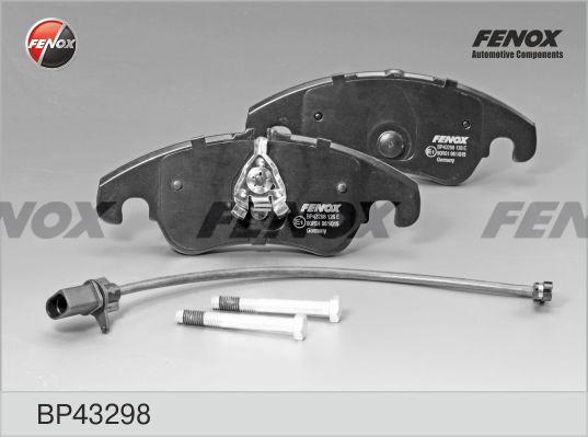 Fenox BP43298 - Kit pastiglie freno, Freno a disco autozon.pro