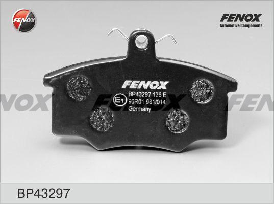 Fenox BP43297 - Kit pastiglie freno, Freno a disco autozon.pro