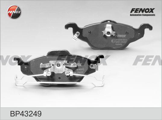 Fenox BP43249 - Kit pastiglie freno, Freno a disco autozon.pro