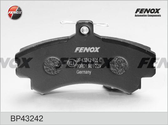 Fenox BP43242 - Kit pastiglie freno, Freno a disco autozon.pro