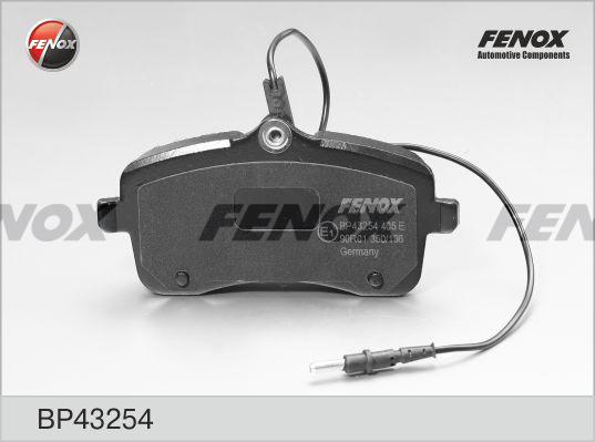 Fenox BP43254 - Kit pastiglie freno, Freno a disco autozon.pro