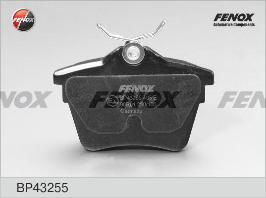 Fenox BP43255 - Kit pastiglie freno, Freno a disco autozon.pro