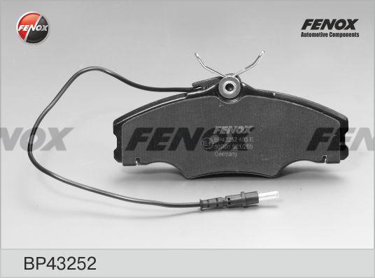 Fenox BP43252 - Kit pastiglie freno, Freno a disco autozon.pro