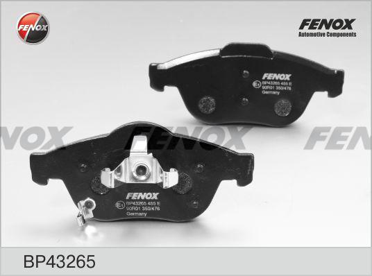 Fenox BP43265 - Kit pastiglie freno, Freno a disco autozon.pro