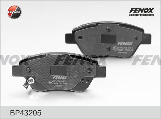 Fenox BP43205 - Kit pastiglie freno, Freno a disco autozon.pro