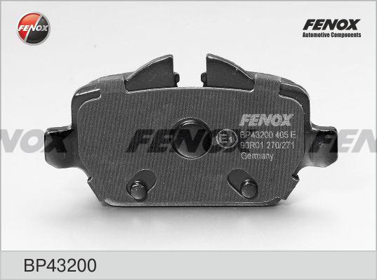 Fenox BP43200 - Kit pastiglie freno, Freno a disco autozon.pro