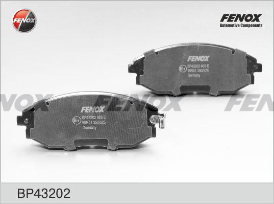 Fenox BP43202 - Kit pastiglie freno, Freno a disco autozon.pro