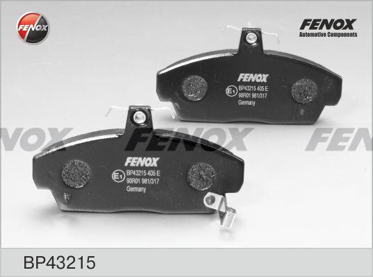 Fenox BP43215 - Kit pastiglie freno, Freno a disco autozon.pro