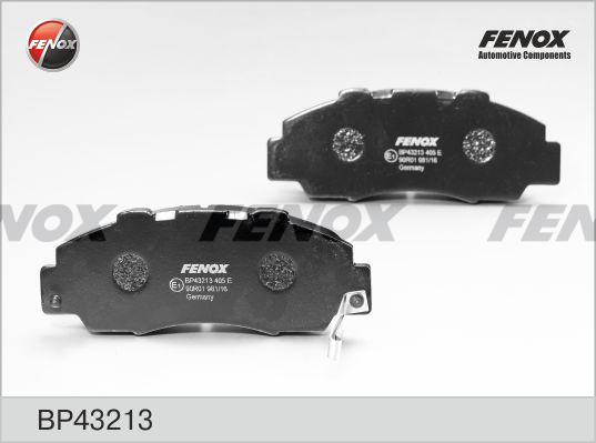 Fenox BP43213 - Kit pastiglie freno, Freno a disco autozon.pro