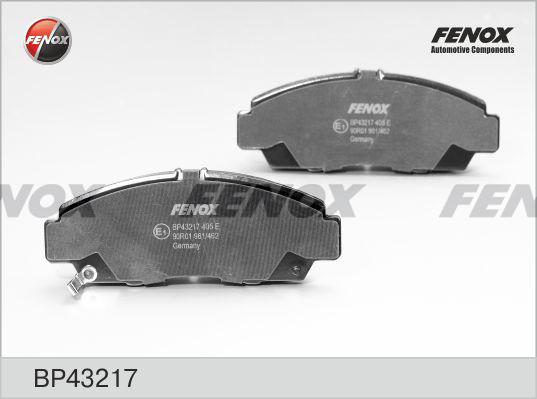 Fenox BP43217 - Kit pastiglie freno, Freno a disco autozon.pro