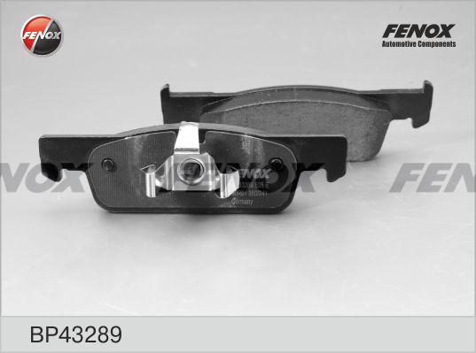 Fenox BP43289 - Kit pastiglie freno, Freno a disco autozon.pro