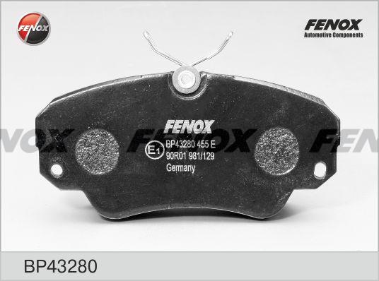 Fenox BP43280 - Kit pastiglie freno, Freno a disco autozon.pro