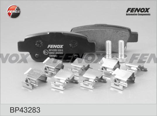 Fenox BP43283 - Kit pastiglie freno, Freno a disco autozon.pro